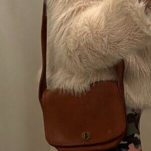 British Tan Coach Bag